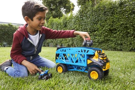 Hot Wheels Monster Truck Mover - Trasportatore con 3 Veicoli - Image 3